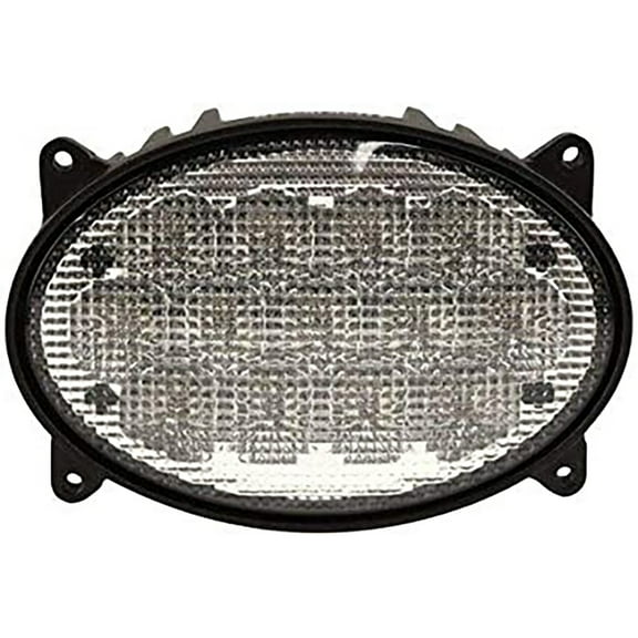 RAParts 87106352 Oval LED Headlight Fits Case-IH AFX8010 5088 6088 7010 7088 7120 7130 7230 8010 8120 8230 9120 9130 9230
