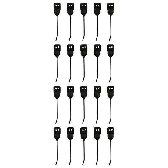 RAParts 96R23 Twenty New Rubber Mounted Rake Teeth Fits Massey Ferguson 25 36 37 (LH) 580848M1