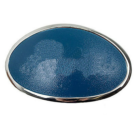 RAParts 9N16600S Tractor Hood Emblem Blue Chrome Lettering Fits Ford 9N