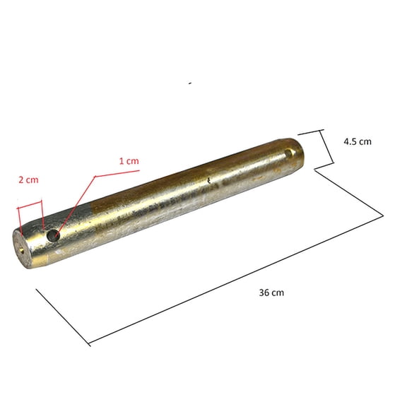 RAParts 9R6161 Pin Bucket to linkage Fits CAT 416, 416B, 416C