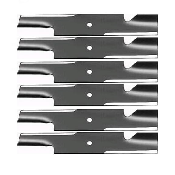 RAParts A48110 Set of (6) Notched Fits Hi-Lift Blades Fits Scag Models: STC SW SWZ