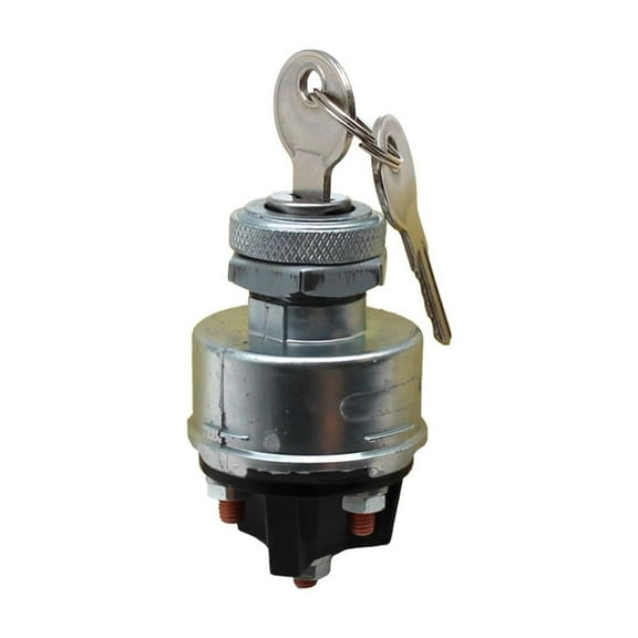 RAParts A782979 Ignition Switch Fits John Deere Models 6/12V, Acc/Off/On/Start