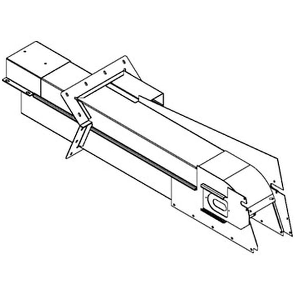RAParts AH153741 Elevator, Upper Clean Grain
