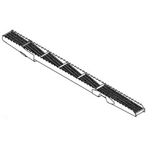 RAParts AH94468 Straw Walker, Rectangle Louvre