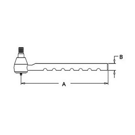 RAParts AM1026382M91 Tie Rod