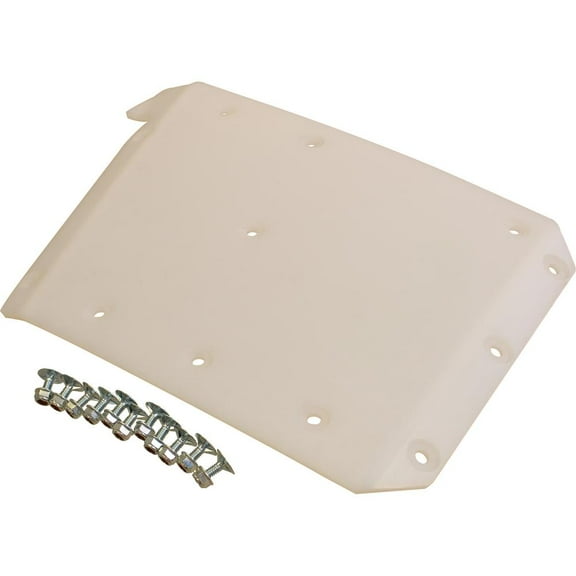 RAParts AM165188 Poly Skid Plate, Left End