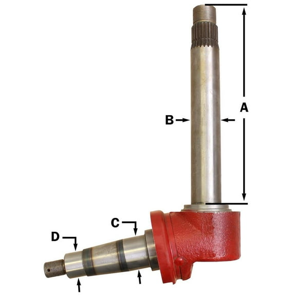 RAParts AM3125872R91 Spindle - Right Or Left Hand