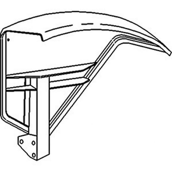 RAParts AMAA1583R Fender - Left Hand