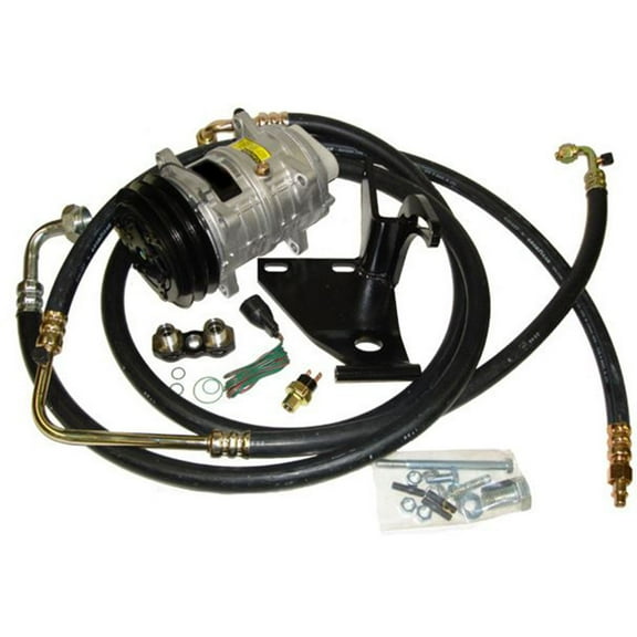 RAParts AMX10196 Fits York To Sanden Compressor Conversion Kit Fits Ford, Fits New Holland 8700, 9700, Tw10, Tw20, Tw30