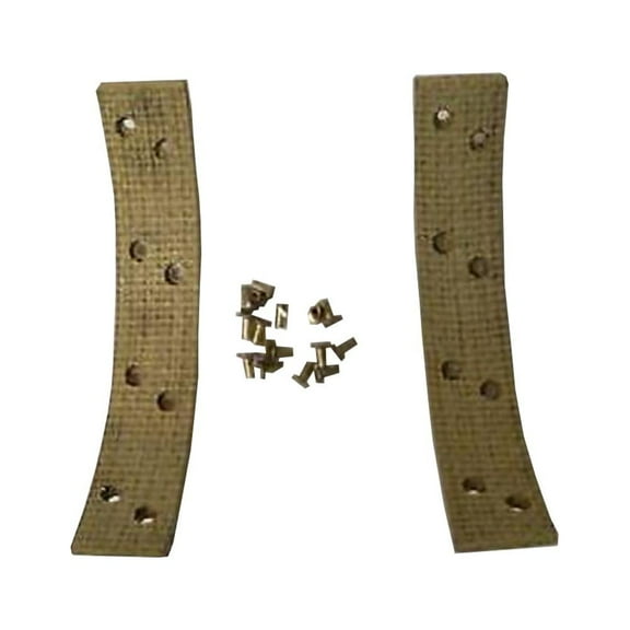RAParts Aftermarket Brake Lining Set with Brass Rivets 430 thru 580C Fits Case
