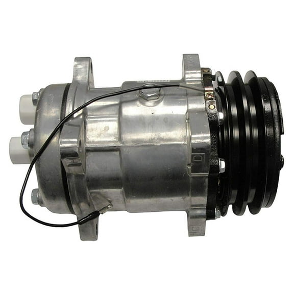 RAParts Air Conditioning Compressor - w/Clutch Fits Sanden Fits Ford 7610 6610
