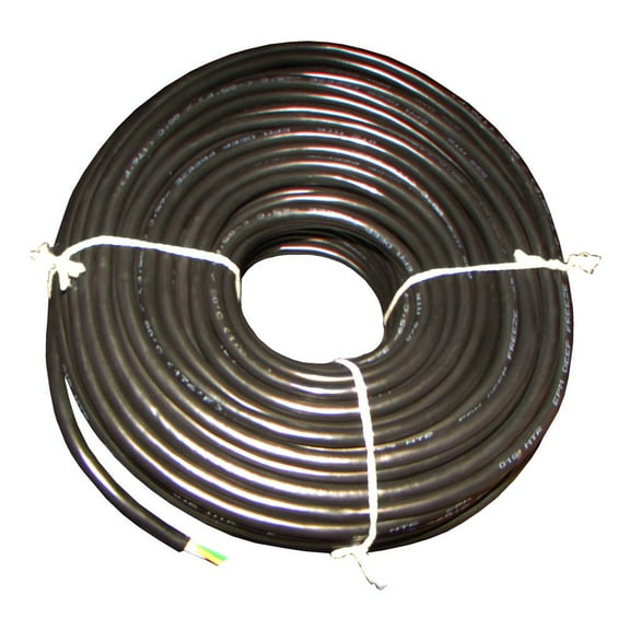 RAParts Black 4-Conductor 14 Gauge Wire - SAE J1128 RoHS Compliant Ideal for Vehicles & Light-Duty Boats