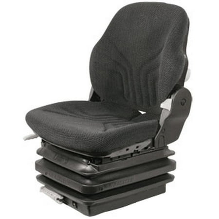RAParts Black / Gray Fabric Seat Fits Universal Products Models 721 MSG85 MSG85721F P-10