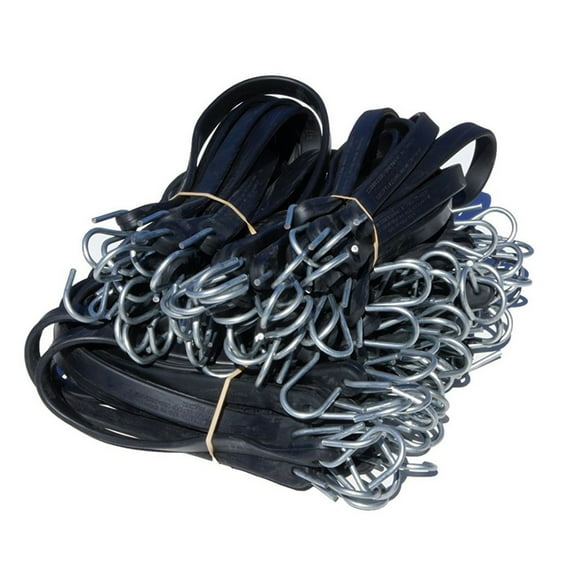 RAParts Bungee Cord Variety Pack Contains 9" 15" 21" Straps with S-hooks fits Trailers Tarps Trucks