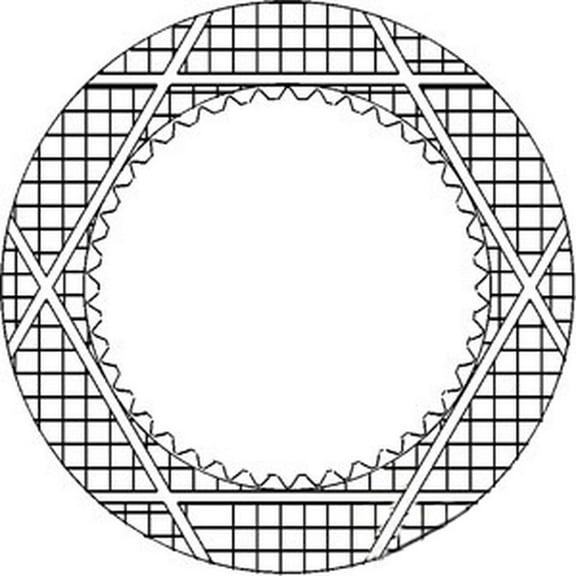 RAParts Clutch Disc Fits 4240 4430 4440 4520 4620 4630 4640 4840 AR43057 AR68352 AR87484