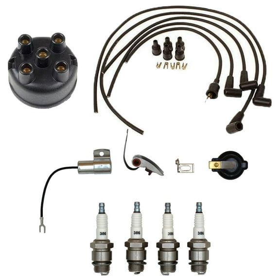 RAParts Complete Tune Up Kit Fits IH Fits FARMALL Tractors with Horizontal Distributor 1939-79