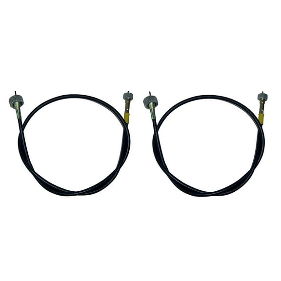 RAParts D9NN17365AB Two (2) 48" Long Tachometer Cables Fits Ford New Holland Tractor 1800 2000
