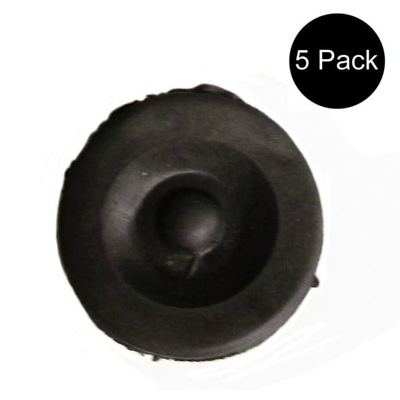 RAParts Dexter EZ Lube Rubber Grease Plugs Hub Dust Cap 5 Pack