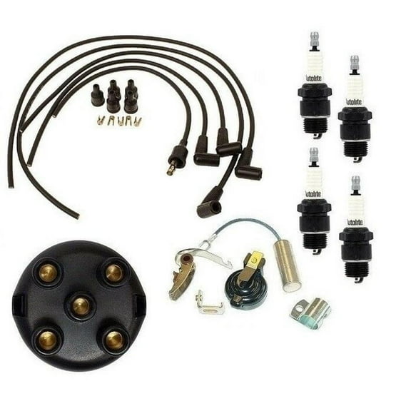 RAParts Distributor Ignition Tune-Up Kit Fits FARMALL H Super H Fits International Harvester