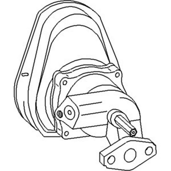 RAParts E1NN6600DC Fits Ford New Holland Oil Pump 2000 6700 230A 230B 231 233 234 333 +