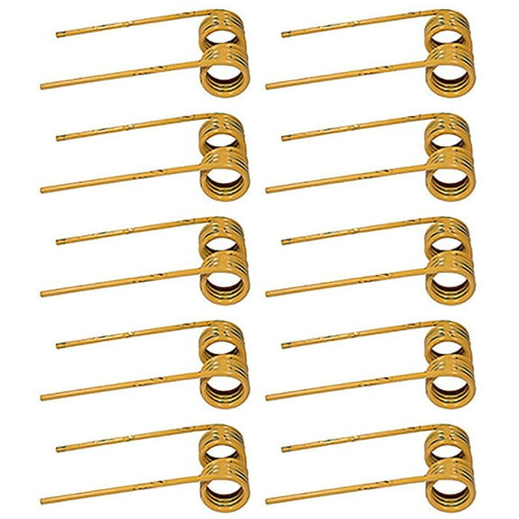 RAParts E67036 Set of 10 Baler Teeth Fits John Deere Round Baler 410 430 500 510 530