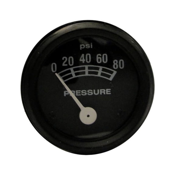 FAD9273A New 80lb Oil Pressure Gauge Fits Ford NH 600 900 2000 2N 8N 9N NAA +