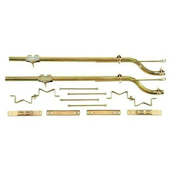 RAParts Fender Mount Bracket Set Fits Various Models for 40" or 48" Buggy Top 405344