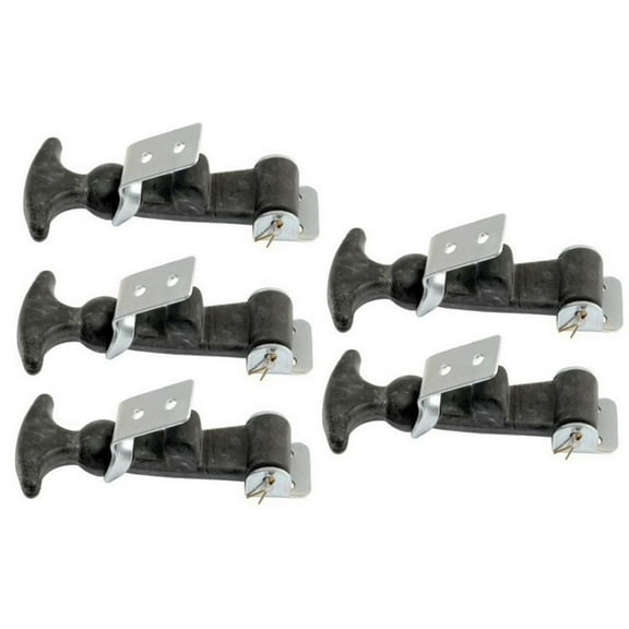 RAParts Five (5) New Rubber Hood Latch Strap Kits Fits John Deere & Yanmar Compact Tractor Models
