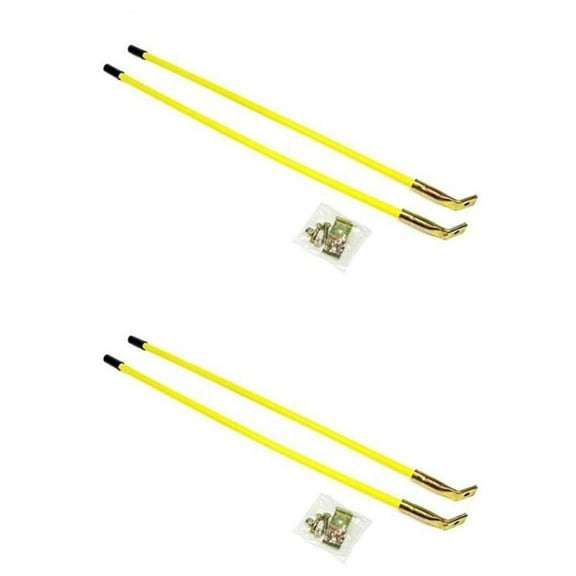 RAParts Four 26" Yellow Blade Markers Fits Buyers Snow Plows Replaces: 410000