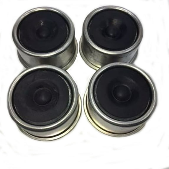RAParts Four (4) Trailer Axle Wheel Hub and Bearing Hub w/ Rubber Plug For 2000 lb to 3500 lb Axles