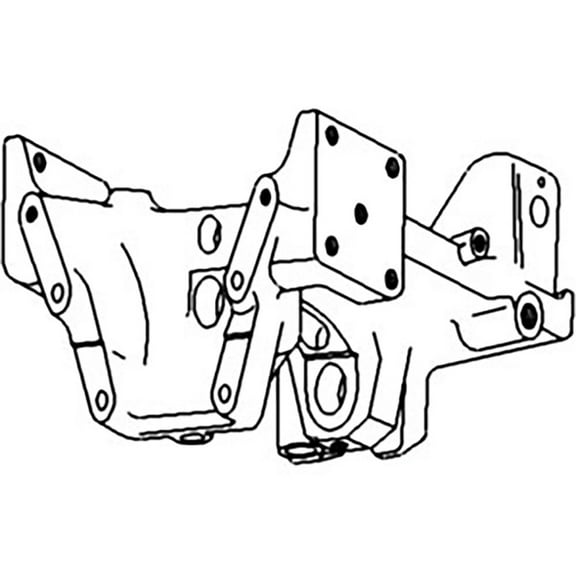 RAParts Front Axle Support Fits 265S 2521680K94 2521680T94