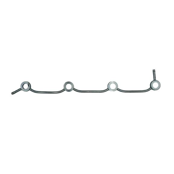 RAParts Fuel Return Overflow Pipe 16454-42502 Fits Kubota V2203 V2403 V2003 V1903