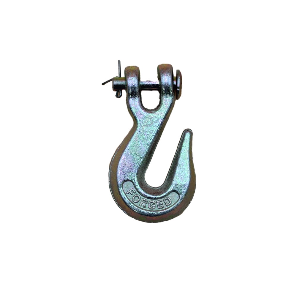 Tow Chain J-hooks V-chain Flatbed Truck Rollback Wrecker Carrier 5/16 X 2' G70 - Foto 6