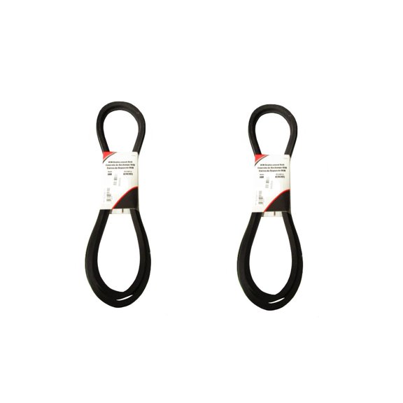 RAParts GX20305 GY20571 Two Platform Drive Belts For John Deere Riding Mowers L120 L130