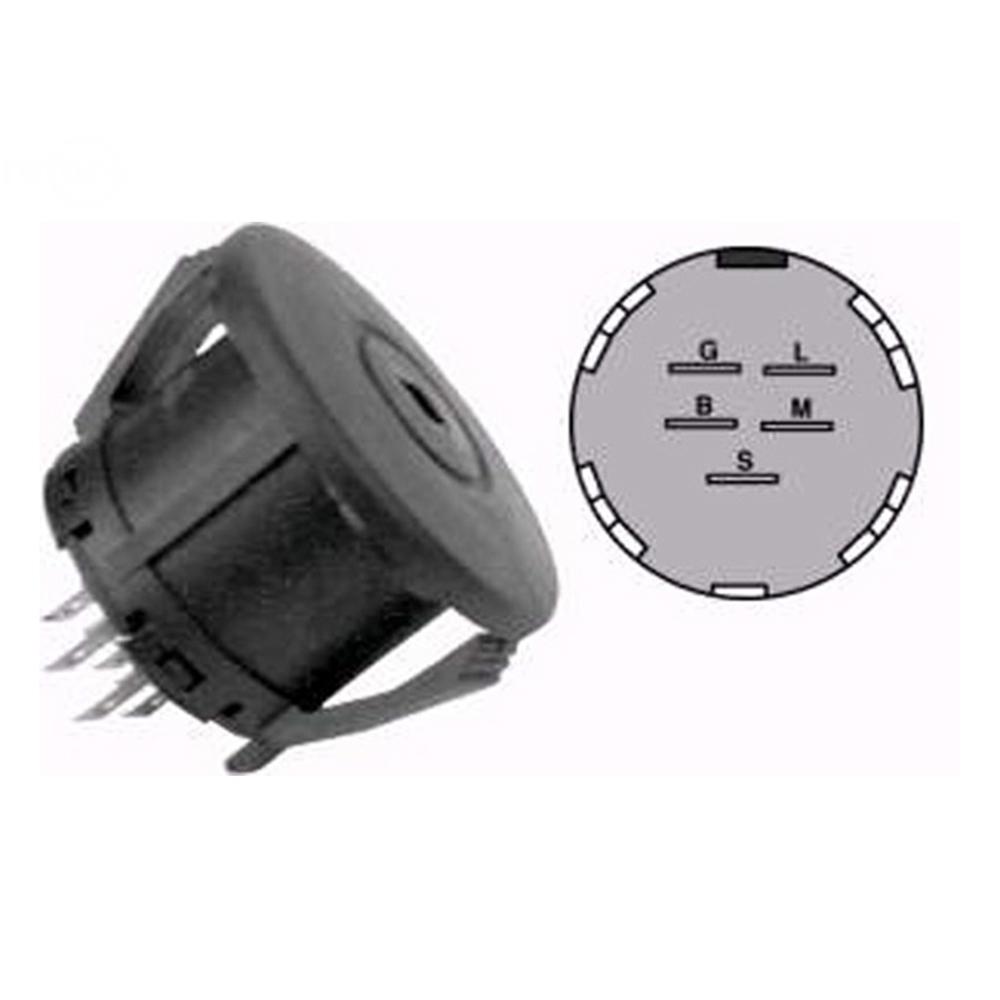 Chiave interruttore di accensione per John Deere 125 135 145