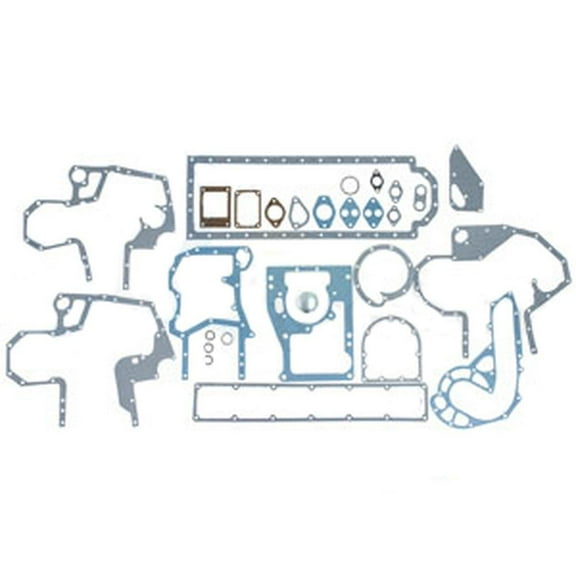 RAParts Gasket Set - Lower Fits Case IH Models 786 756 826 706 686 3288 3088 2706 886