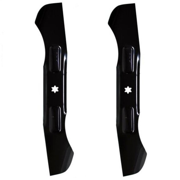 RAParts High Lift Mower Blades Set of (2) Fits Cub Cadet Series 1000 LTX Lawn Tractors