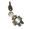 thumbnail image 1 of RAParts Ignition Key Starter Switch Fits Exmark 109-4736 Lazer Z Fits Toro Z Master, 1 of 7