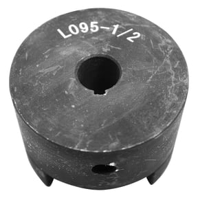 Jaw Coupling Hub L095 X 1/2 Lovejoy Style with Keyway and Set Screw