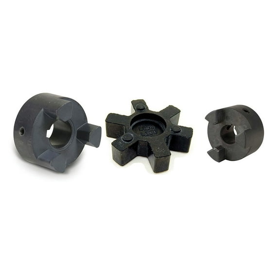 RAParts L100 L-Jaw Coupler Set Includes 5/8" & 1 3/8" Couplers & Rubber Insert