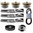 thumbnail interactive-video image 1 of John Deere Mower Deck Rebuild Kit W/ Bolts – Replaces AM137757, Fits D140 D150 X140 Etc. 1 of 4