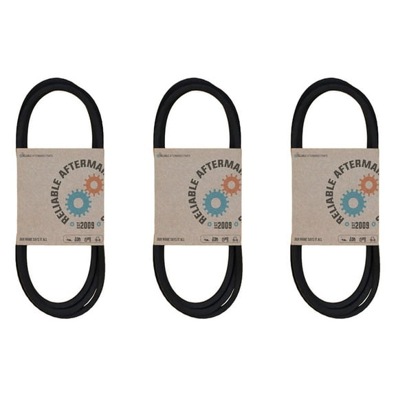 RAParts Mower Deck Belt Fits Craftsman 42" Riding Lawn # 144959 (Set of 3) 1/2" x 95"