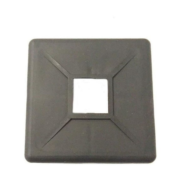 RAParts 4" Square RV Bumper Plug Locking End Cover Cap Travel Camper Trailer