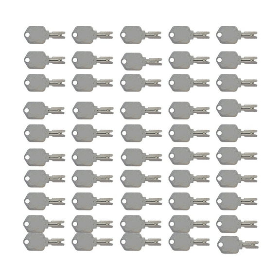 RAParts New Aftermarket 50 Pack of Keys 166 Fits Clark Fits Yale Fits Hyster