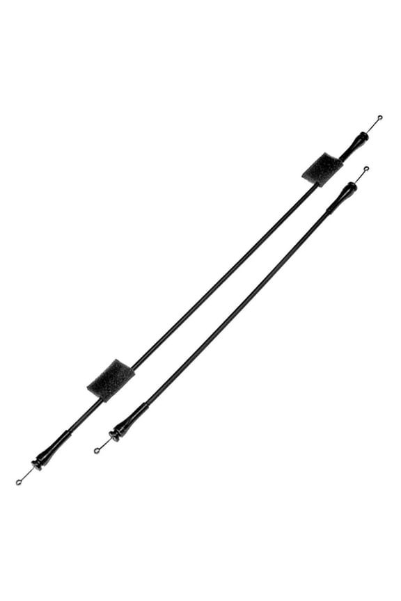 RAParts New Aftermarket Hinged Door Handle Cables Inside Interior Pair Set for 92-12 Fits Ford E150 E250 E350