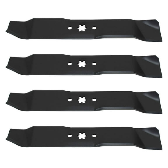 RAParts New Aftermarket Set of 4 Mower Blades Fits Toro 112-0304 112-3691 for 46" Decks