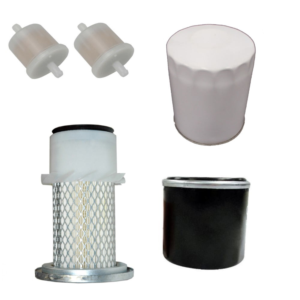 Air/Fuel/Oil Filter Kit For Kubota B1550D, B1550E, B1750D, B1750E – Kumar Bros USA-918040