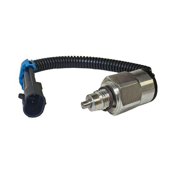 RAParts New Fuel Stop Solenoid Fits Case 84128131 Fits New Holland 580N 590SN Backhoe Loaders