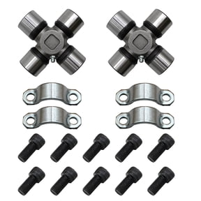 New Universal Joint Kit Front & Rear Propshaft Cross Straps 914/35401 914/56401 Fits JCB Backhoes