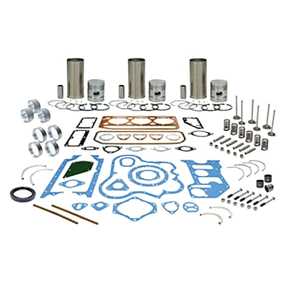 RAParts OK301 Fits Massey Ferguson Tractor .030 Major Engine Overhaul Kit 203 205 35 50